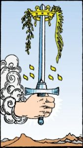 Carta del tarot: As De Espadas