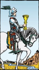 Carta del tarot: Caballero De Copas