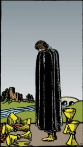 Carta del tarot: Cinco De Copas
