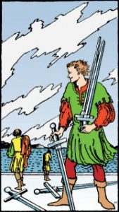 Carta del tarot: Cinco De Espadas