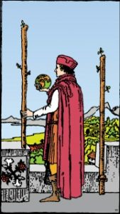 Carta del tarot: Dos De Bastos