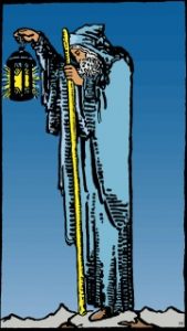 Carta del tarot: El Ermitano