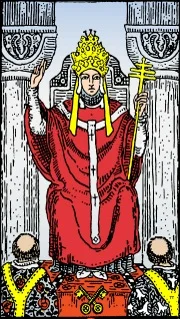 Significado de la carta El Papa en el tarot