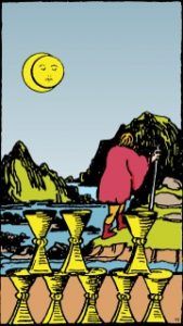 Carta del tarot: Ocho De Copas