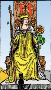 Carta del tarot: Reina De Bastos