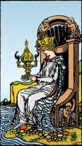 Carta del tarot: Reina De Copas