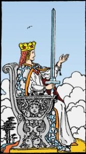 Carta del tarot: Reina De Espadas