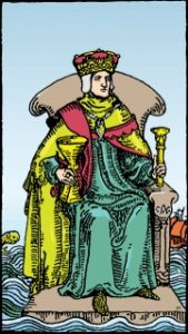 Carta del tarot: Rey De Copas