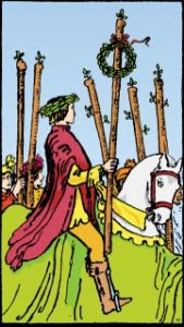 Carta del tarot: Seis De Bastos