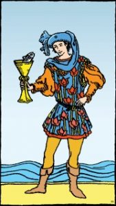 Carta del tarot: Sota De Copas
